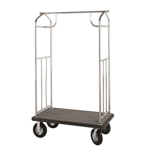 Bellman Cart,  X-Duty Transporter, Model XDBCSS-8 S/S, 23Wx71Hx43L, Stainless Steel